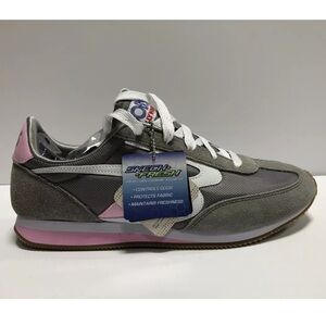 Skechers Women’s Sunset Sneakers Gray/Pink, Size 10 M.